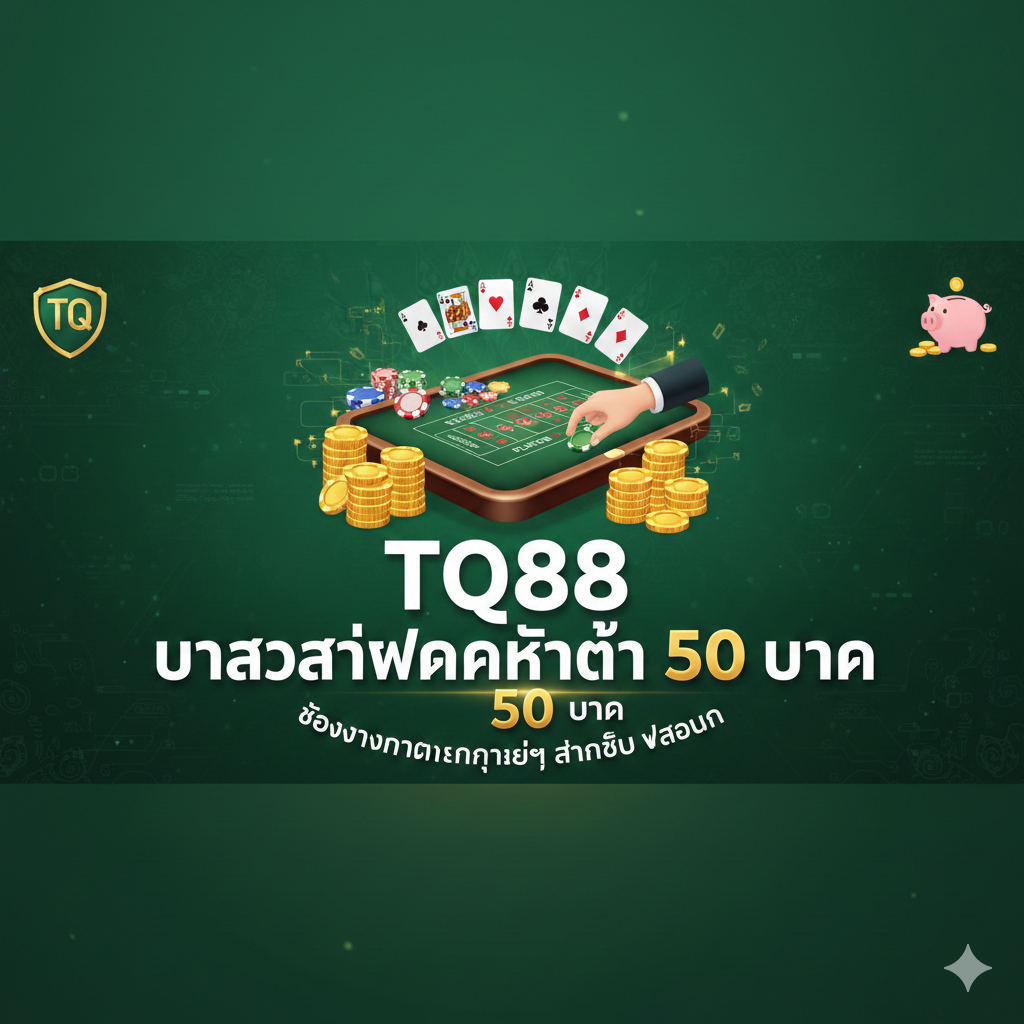 TQ88 บาคาร่าฝากขั้นต่ำ 50 บาท ช่องทางทำเงินง่ายๆ สำหรับทุกคน
